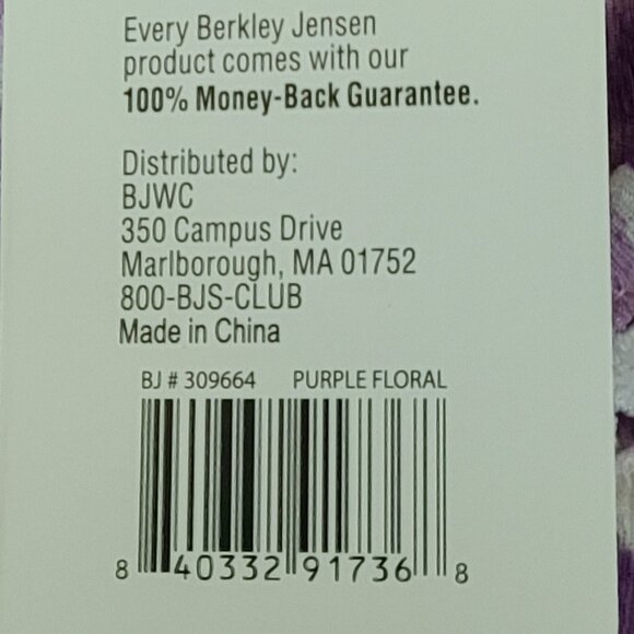 BERKLEY JENSEN TIE FRONT TOP-CROCHET TRIM-V-NECK CRIINKLE FLORAL FABRIC SZ MED - Picture 6 of 6